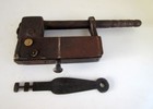 Antique Original Old Rare Solid Heavy Iron Tricky System Open Indian Padlock Key