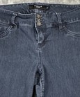 Torrid Jeans Womens 16 S  36x25 5  Blue Denim Dark Tapered Stretch Mid Rise