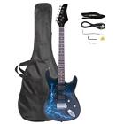 Glarry Electric Guitar Gst-e Right Handed 6 Strings With Bag