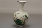Antique Chinese Handmade Painting Lotus Old Porcelain Vase