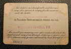 Pullman Railroad Pass 1892