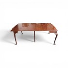 Vintage Queen Anne Style Mahogany Drop Leaf Dining Table - Local Pickup Only