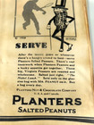 Planters Mr  Peanut 1938 Glass Paperweight With Tennis Player Design-rare
