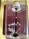 Dollhouse Miniature Brown   Brass Floor Lamp  1 24 1 2  12v Plug  H2719  Nos