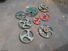 Large Industrial Salvage Iron Gears Cogs Steampunk Sculpture Repurpose