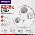 Permanent Round Magnetic Chuck 4  6  10  Workholding Grinding Tool