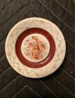 Pair Of Antique Miniature Cherub Plates