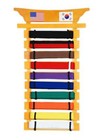 Pantheon Belt Display Rack Martial Arts Karate