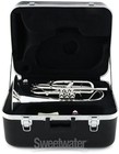 King Kmp411s Marching Mellophone - Silver-plated