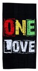 One Love  Beach Bath Towel 30 X 60 100  Cotton Velour