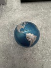 2020 Barbados Blue Marble  earth  3 Oz Silver  5 Spherical Coin--rare  