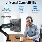 Mountup Monitor Arm Desk Mount  Fully Adjustable  Computer Monitor Stand For    