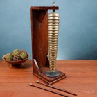 Vintage 1960s Carroll Sound Chinese Bell Tree  Large Wood  27 Bells  2 Mallets