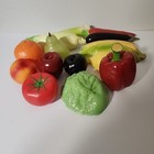 Realistic Faux Fake Food Vegetables Actual Size 15 Pieces Decor Prop