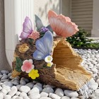 Butterfly Gutter Diverter Decorative Downspout Extender Statue  3 x4  