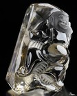 4 4  Smoky Quartz Rock Crystal Hand Carved Crystal Buddha Sculpture