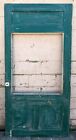 36x81  Antique Vintage Reclaimed Solid Wood Wooden Entry Door 3 Panels No Glass