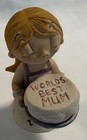 Kim Casali Love Is Worlds Best Mom Figurine 1994 Willow Hall