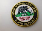 Mount Mitchell State Park Bear Elevation  Patch Hat Vest Badge  Souvenir Nc