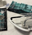 Oakley Eyeshade Heritage White Sunglasses - Grey - Mint Nos Unworn
