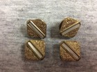 Baer   Wilde Kum-a-part Snap Art Deco Mother Of Pearl Cufflinks Buttons
