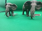 Schleich Elephant Figure Wild Animal Toy Made In Tunisia Collectible  2pcs  