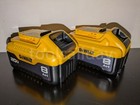 2-pack Of Genuine Dewalt 8ah 20v Max Premium Li-ion Batteries Oem  dcb208-2 