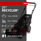 Toro Recycler 21-in Gas Self-propelled Lawn Mower With 140-cc- No Ship Ca