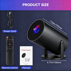 4k 1080p Mini Projector 10000 Lumen Led Wifi Bluetooth Uhd Portable Home Theater