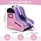 Hytiland Roller Skate Bag Adjustable Shoulder Strap Large Capacity Ventilated