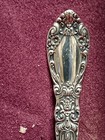 Alvin Sterling Princess Eugene Demitasse Spoon 4 3 8  13 Grams  No Monogram