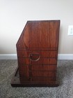 Original Mills High Top Slot Machine Wood Case  restored Condition 