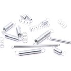 200 Pcs Zinc Plated Steel Extension Compression Spring Assortment Kit For Repair