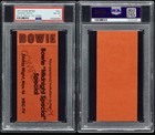 11 16 73 David Bowie Midnight Special Taping Full Ticket Psa 8