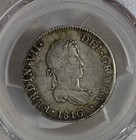     1816 L Jp Peru 2 Reales Pcgs Vf25  Silver Coin   