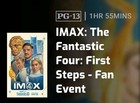 Fantastic Four Movie  2025  Keychain Imax Opening Night 07 24 25 Regal Presale