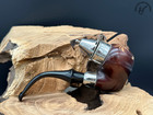  unsmoked  Kemperling Handmade Smooth Bent Apple Smoking Pipe