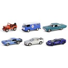 Greenlight Anniversary Collection 1 64 Set Of 6 Diecast Cars