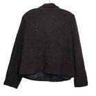 Sag Harbor Women s Size 14 Textured Blazer Jacket Black Multi Colored