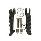 Black Front Footrest Foot Pegs Fit For Yamaha Yzf R6 03-20 R1 1998-23 R6s 03-09