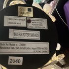 Pottery Barn Kids Flower Table Lamp White Silver Drum Shade Model 3768891