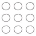 1000pcs Stainless Steel Open Jump Rings 12mm Round 1 2mm Thick Connector Ring   