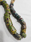 Antique Venetian Millefiori Glass Trade Beads 34pc Matched Lot 10x9mm-25x20mm