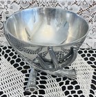 New Arthur Court Antler Bowl 5 5  Aluminum