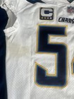 Los Angeles Chargers Melvin Ingram  54 Game Used Worn Jersey 1 13 19 Afc Playoff