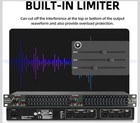 Graphic Equalizer 15-band Stereo Eq For Home Audio  Dual Channel Professional   
