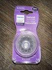 2 Philips Avent 2pk Natural Response Baby Bottle Nipple - Newborn Flow 1 Total 4