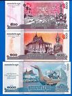 Cambodia 100  500  1000 Riels Uncirculated Banknotes Set   10