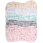  5 Pcs Burp Cloth Toddler Newborn Baby Cloths Saliva Towel Feeding
