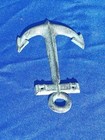 Vtg Style Rustic Distressed Metal Boat Anchor Nautical Wall D  cor 7 5 8 x4 1 2 